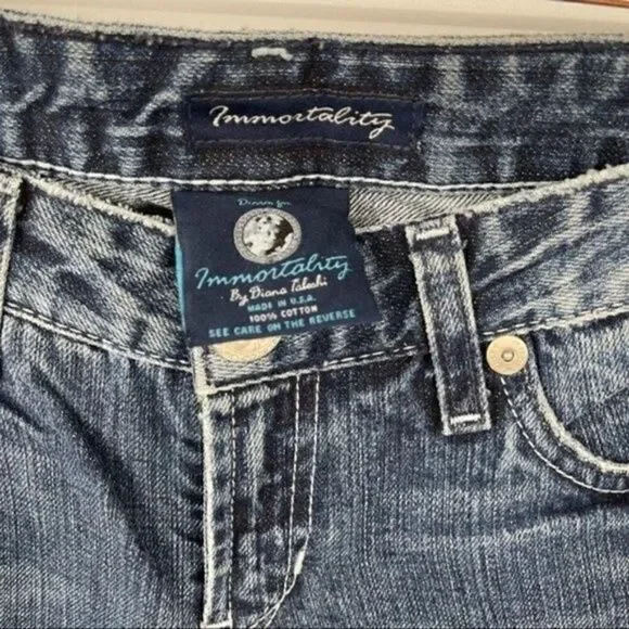 Vintage Denim for Immortality by Diana Taleshi jeans 26 BoxP - Picture 8 of 10